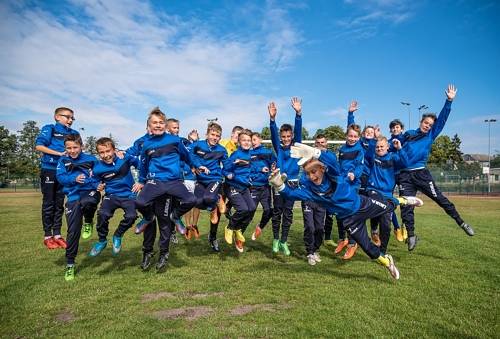 Dziecięca drużyna sportowa